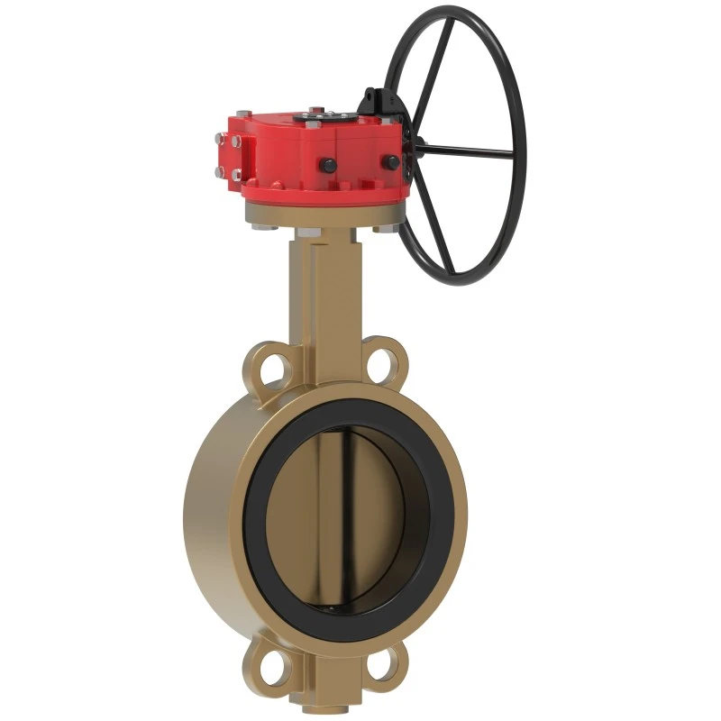 AL Bronze Wafer Papilio Valve