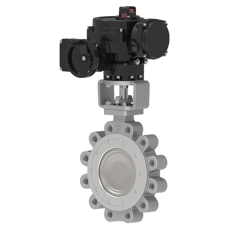 Electric BW Metal Seated Butterfly Valve