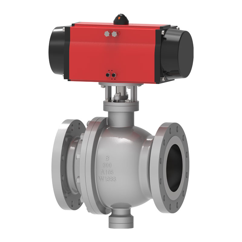 Pneumatica Trunnion Ball Valve