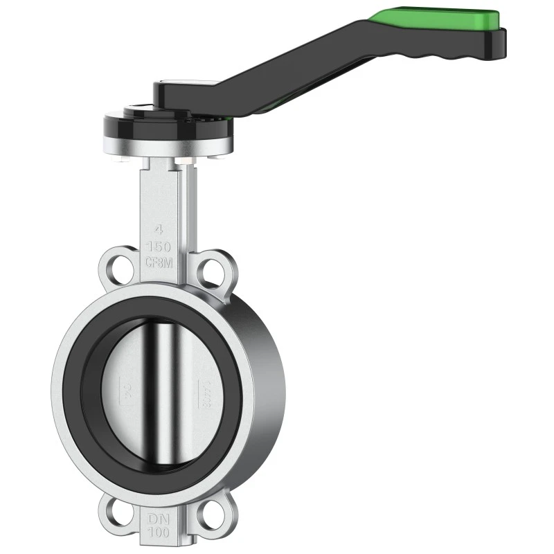 Stainless Steel Lever Wafer Papilio Valve